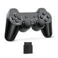 thumbnail image 4 of RetroFam 2Pack PS2 Controller Wireless for Playstation 2 Game Console, Black, 4 of 5