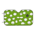 thumbnail image 4 of Uemuo Funny Sheep Doing Yoga Pattern Accordion Car Windshield Sun Shade, Foldable Reflective Sun Visor for Car, Reflector Windshield Sunshade-Small, 4 of 7