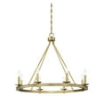 thumbnail image 3 of Middleton 8-Light Chandelier in Warm Brass, 3 of 5