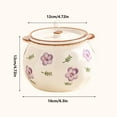 thumbnail image 2 of Porcelain Sugar Bowls with Strainer and Spoons, Ceramic Seasoning Container for Home and Kitchen, 2 of 7