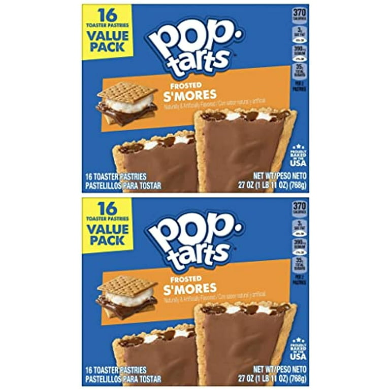 Kellogg's Pop-Tarts Frosted S'mores 16ct Box 29.3oz