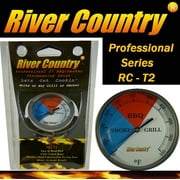 River Country 2" Color Coded BBQ / Grill / Smoker Thermometer