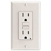 Leviton GFTR1-T Tamper Resistant GFCI Receptacle, 15A, 125V, Light Almond