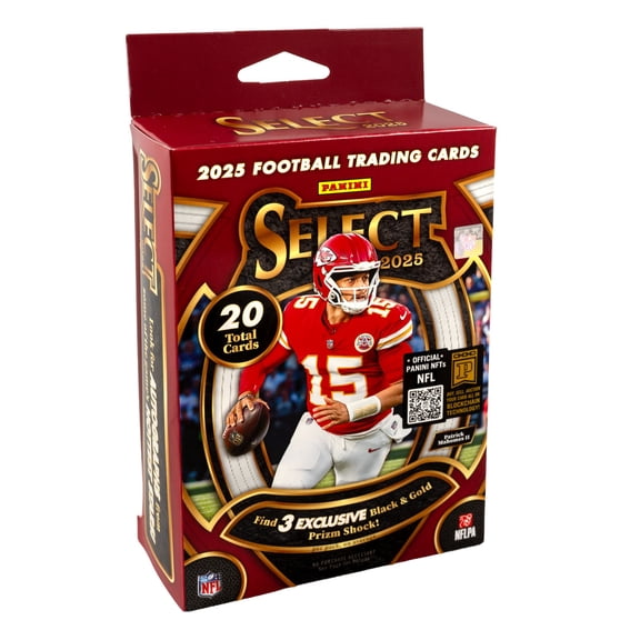 2025 Panini Select Football Trading Cards Hanger Box