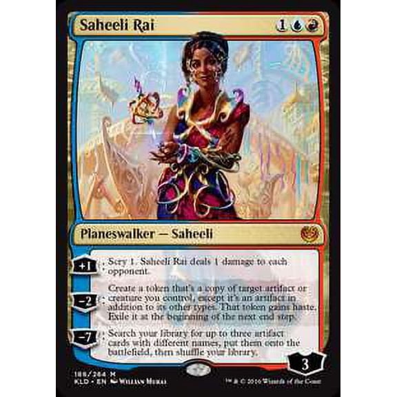 MtG Kaladesh Mythic Rare Saheeli Rai (FOIL) #186