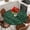 Green DarkGreen, variant on Dark Green Leaves Round Tablecloth, Fitted Table Cover with Elastic for 55"-60" Round Tables, Pastoral Farmhouse Botanical Plant Table Cloth Outdoor Indoor Dinning Party Waterproof Tablecloths