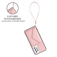 thumbnail image 3 of Allytech Galaxy A33 5G Wallet Case with Hand Wrist, Luxury PU Leather Shockproof RFID Blocking Cards Slots Stand Magnetic Closure Phone Case Cover for Samsung Galaxy A33 5G, Pink, 3 of 8