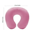 thumbnail image 3 of 1Pcs Headrest Soft U Shaped Cushion Flight Inflatable Pillows Car Nursing Cushion Travel Pillow Support Neck, 3 of 7