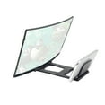 thumbnail image 5 of 12 Inch 3D Mobile Phone Screen Magnifier HD Video Amplifier for Smartphone Stand, 5 of 5