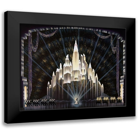 Hoppe, Robert 14x12 Black Modern Framed Museum Art Print Titled - Encore