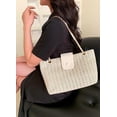 thumbnail image 2 of Kukuzhu Hobo Purse for Women Straw Shoulder Handbags Fashion Summer Straw Purses and Handbags Summer, 2 of 5