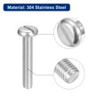 thumbnail image 4 of 304 Stainless Steel Machine Screws, 10 Pack M8x45mm Slotted Drive Pan Head Screw Bolts, 4 of 5