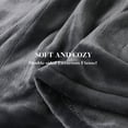 thumbnail image 4 of GONUES Electric Blanket 72"x 84" Full Size Soft Warm Flannel Fast Heating Blanket, 4 Fast Heating Levels & 10H Auto off-Dark Grey, 4 of 8
