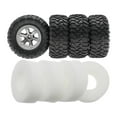 thumbnail image 2 of 4Pcs 1:12 Scale Wheel Tires Set Spare 90 MN91 Crawler Vehicles Model Buggy DIY Parts ,, 2 of 7