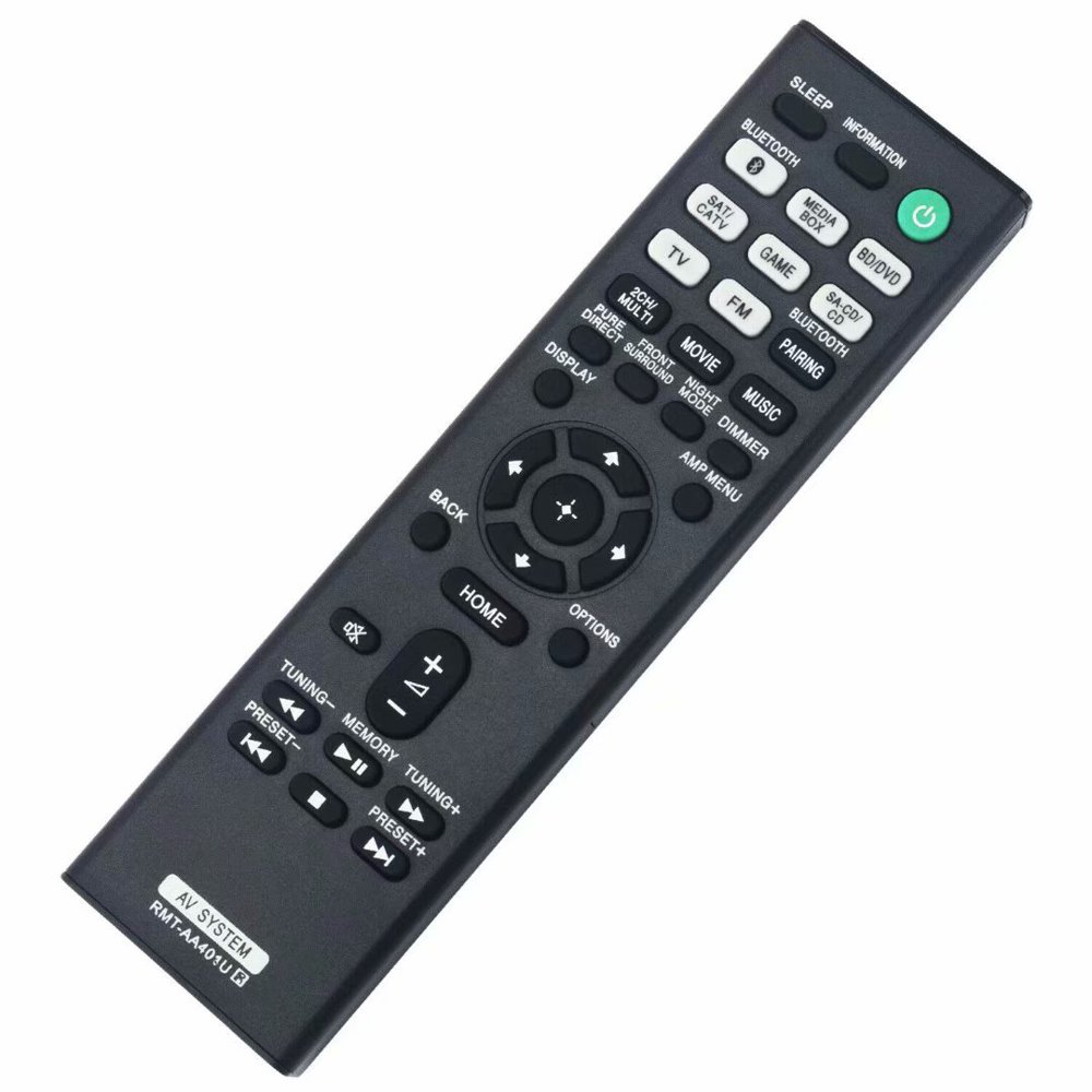 New Remote Control RMT-AA401U for Sony AV Receiver STR-DH590 STR-DH790 ...