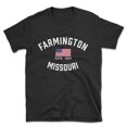 thumbnail image 1 of Farmington Missouri Patriot Men's Cotton T-Shirt, 1 of 1