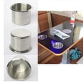 thumbnail image 3 of Almencla Ensemble de 40 Porte-Gobelets Chrome Poli - pour Bateau RV Canapé Table de Jeu Remorque, 3 of 8