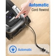 thumbnail image 3 of Max 1600W Multi-Surface Bagless Canister Vacuum Cleaner, 40kPa Suction, Lightweight Corded Vacuum, HEPA Filter, Auto Cord Rewind, Floors, Carpets, Pet Hair, Home Apartment, 3 of 5