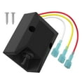 thumbnail image 1 of HLONK Liftgate Switch 264346 (ON)/Off/(ON) Compatible 3 Wire Lift Gate Control Switch Waterproof OEM Replacement for GPT-25 Box Truck Trailer, 1 of 6