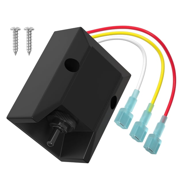 HLONK Liftgate Switch 264346 (ON)/Off/(ON) Compatible 3 Wire Lift Gate Control Switch Waterproof OEM Replacement for GPT-25 Box Truck Trailer