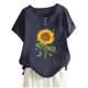 thumbnail image 1 of Camisas de Manga Corta para las Mujeres, Blusa de Botón de Impresión Casual con Cuello Redondo Hecha de Tela Suave Transpirable para Verano Primavera, Blusas de Manga Corta para las Mujeres, 1 of 4