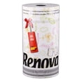 thumbnail image 1 of Renova Red Label Designer Paper Towel- White Background with pattern (120 Sheets) 020923, 1 of 2