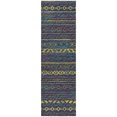 thumbnail image 2 of Addison Rugs Dream Shag Premium Machine Washable Transitional Tribal, Diamond Multi Runner Rug, 2'3" x 7'6", 2 of 8