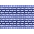 thumbnail image 1 of Ahgly Company Indoor Rectangle Patterned Jeans Blue Area Rugs, 8' x 12', 1 of 6
