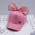 thumbnail image 2 of LFEOOST Baby Kids Lace Bow Baseball Hat Infant Toddler Baby Boy Girl Hats for Girl Fashion Hats for Kids Clearance, 2 of 2