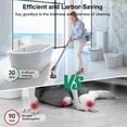 thumbnail image 4 of Cepillo de limpieza eléctrico 10 en 1, multifuncional, inalámbrico y giratorio para baño y cocina., 4 of 5
