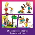 thumbnail image 5 of LEGO Friends Pet Accessories Shop Pretend Play Set - Building Toy for Kids, Girls and Boys, Ages 6+ - Gift for Kindergarten Graduation - with 3 Minidolls, Toy Dog, Cat, & Rabbit - 42650, 5 of 8