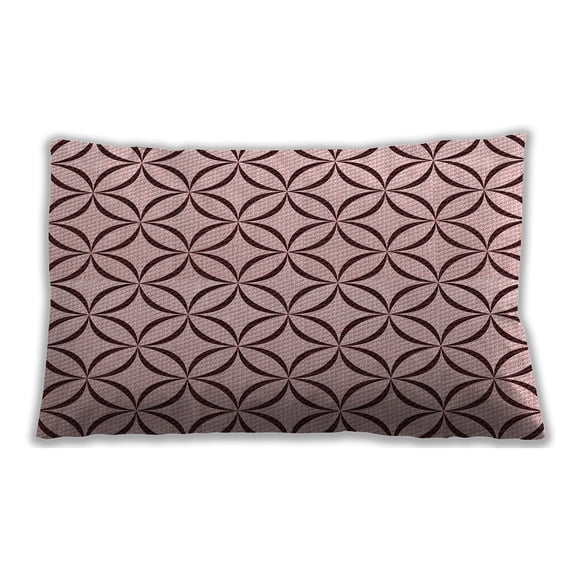 Ahgly Company Indoor Rectangular Contemporary Lumbar Throw Pillow, 13 inch by 19 inch