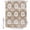 Brown, variant on Small Stall Shower Curtain 36x72 Inch Narrow Half Size Coastal Ocean Bath Curtains Bathroom Decor, Nautical Beach Sand Dollars Brown Waterproof Fabric Shower Curtain Set with Hooks 36 Inch