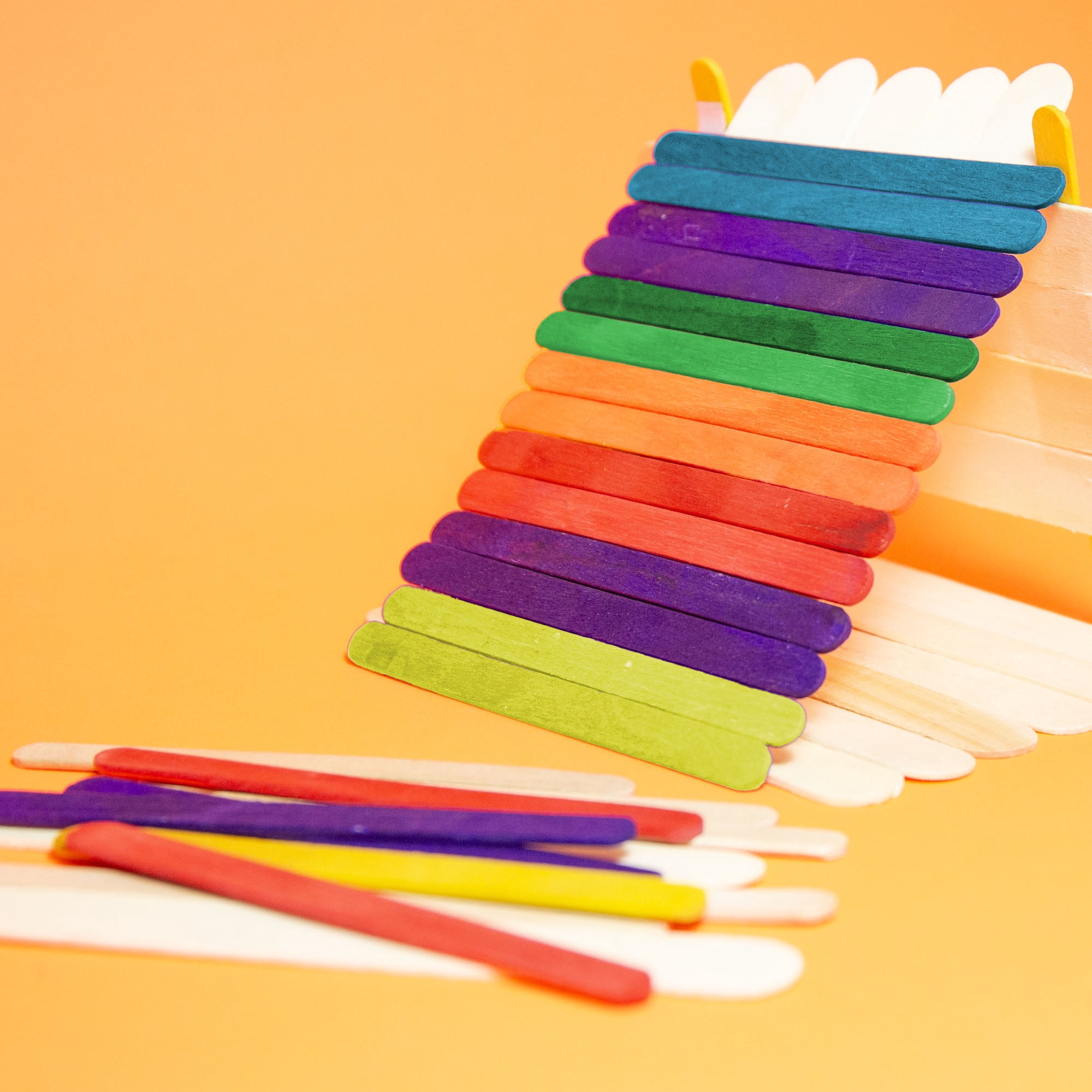 BAZIC Natural Craft Stick (100/Pack) / Box Qty - 24