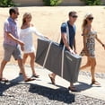 thumbnail image 2 of GoSports PRO Grade Canvas Cornhole Case | 4' x 2' Regulation Size | Gray Color, 2 of 5