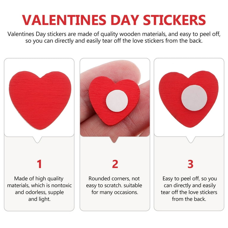  Happy Valentines Day Love Sticker 50pcs Scrapbook