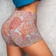 thumbnail image 4 of Fotbe Corals Shorts Sin Costuras – Shorts Deportivos de Cintura Alta para Mujer, Elásticos para Gimnasio, Yoga, Running o Ciclismo-Large, 4 of 8