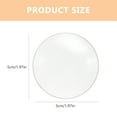 thumbnail image 2 of Milisten 5pcs Double Convex Glass Lens Optical Lens 50mm Diameter 100mm Focal Length for Labs, 2 of 6