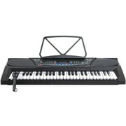 HILLO 54 Key Portable Multi-Function Electronic Keyboard with LCD Screen and Microphone