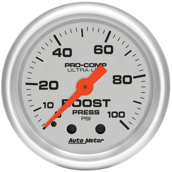 AutoMeter 4306 Ultra-Lite Mechanical Boost Gauge