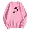 thumbnail image 4 of Haut de Noël Générique pour Femmes, Haut de Mode Coloré de Noël à Col Rond pour Femmes, Chandails à Manches Longues, 4 of 4