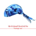 thumbnail image 2 of Bandeaux de Cyclisme Bonnets de Cycliste de Voyage Foulard Respirant Accessoires de Pêche Réglables Type 10 TJ-MC-10, 2 of 6