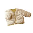 thumbnail image 3 of Esaierrr 1-7Y Baby Kids Flower Down Jackets for Boys Girls Buttons Winter Down coats Outerwear v-neck Warm Cotton Coats Washing-free Down liner Winter Tops Long Sleeve Thickening Snowsuit, 3 of 6