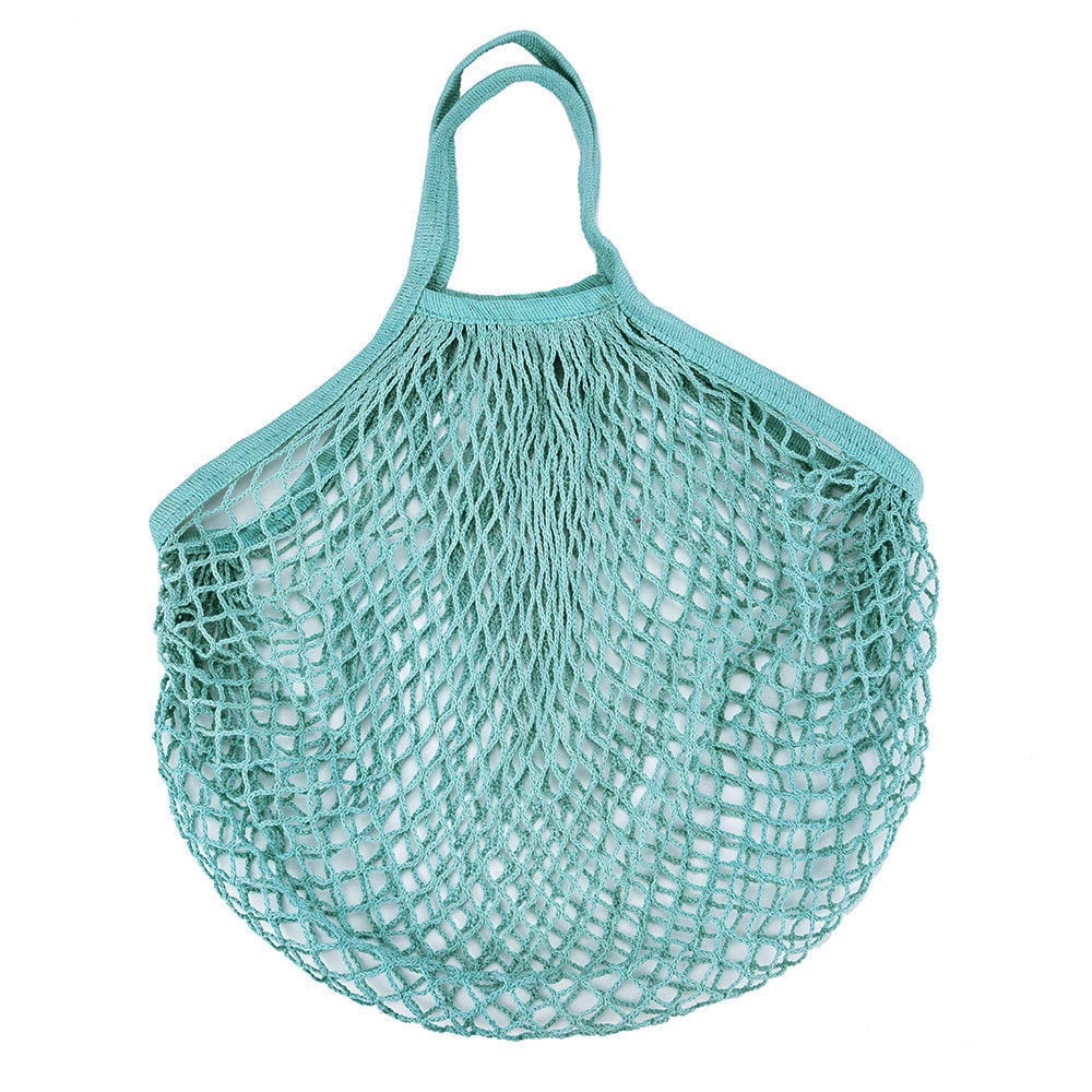 Mesh Net Turtle String Shopping Bag Reusable Fruit Storage Handbag Totes Iy 