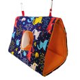 thumbnail image 1 of Pet Bird Parrot Triangle Hanging Cave Warm Hammock SleepingWith Hole For Sleeping Hatching, 1 of 9