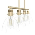 thumbnail image 5 of Hunter - Van Nuys 4-light Alturas Gold, Large Chandelier, Dimmable, Transitional Style, Linear Shaped, for Bedrooms, Dining, Living Rooms - 48037, 5 of 10