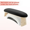 thumbnail image 5 of Unique Bargains Arm Rest for Nails Tech Professional Adjustable Nail Arm Rest Cushion Nail Arm Rest Soft Manicure Hand Rest Stand Black 1 Set, 5 of 7