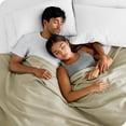 thumbnail image 4 of Bare Home Polar Fleece Bed Blanket - Lightweight - Premium Fleece - Throw, Oyster, 4 of 7