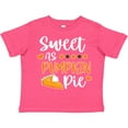 thumbnail image 3 of Inktastic Thanksgiving Sweet as Pumpkin Pie Boys or Girls Toddler T-Shirt, 3 of 5