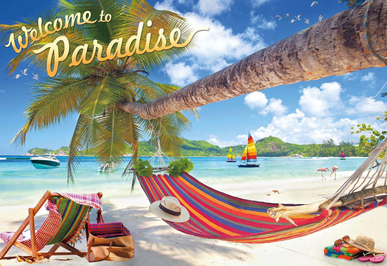 Buffalo Games Le puzzle Welcome to Paradise en 2000 pièces
